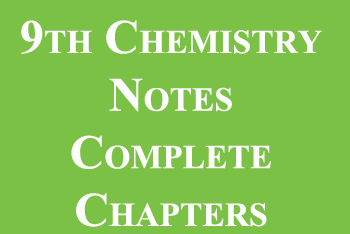 √ Ninth Shape Chemical Scientific Discipline Urdu Medium Notes