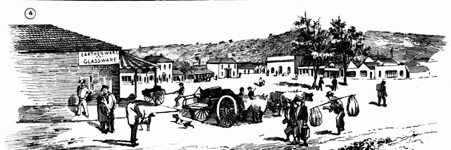 Market Square, Castlemaine, Forest Creek 1855