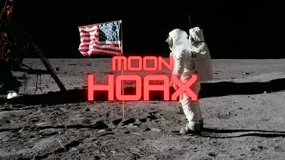 Is there any evidence that the Moon landing was faked.