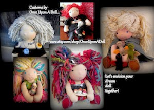  Custom Doll Listings on Etsy