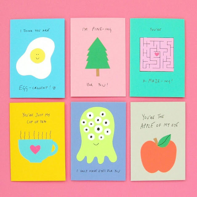 Cute Pun-tastic Valentine's Day Cards