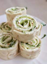 Cucumber and Cream Cheese Roll-Ups