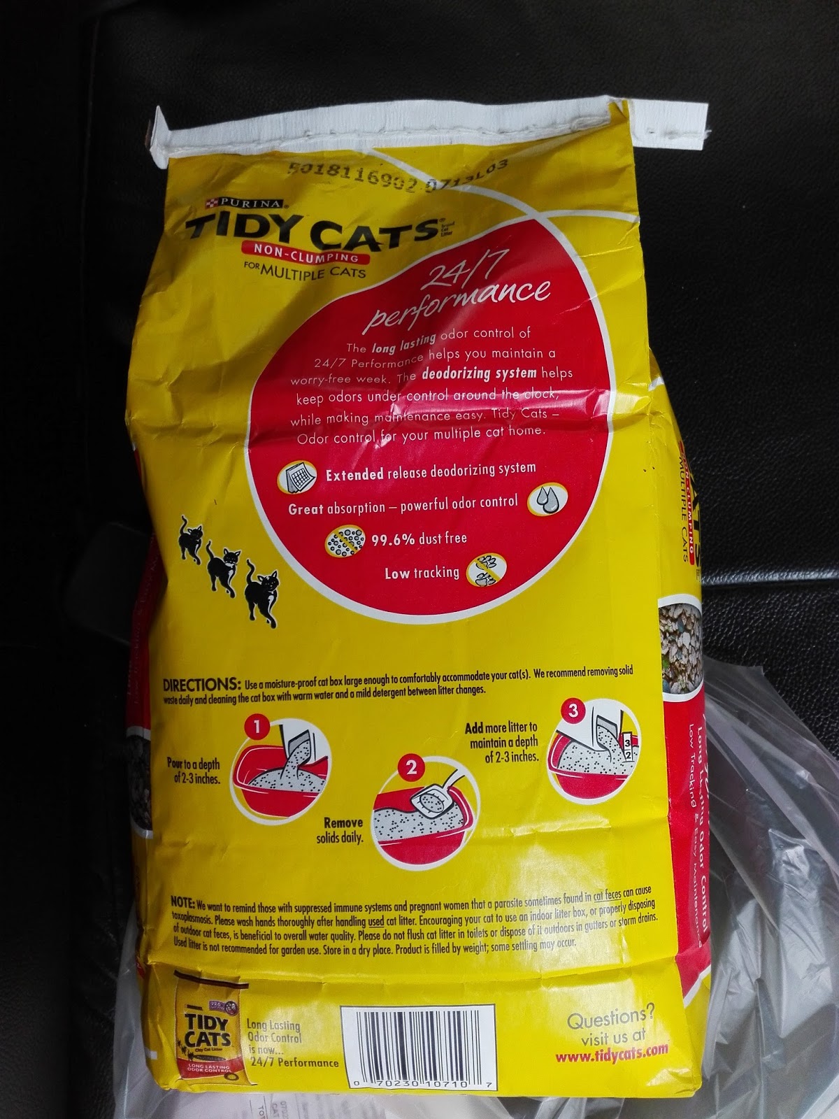 Pasir Kucing Murah dan Berbaloi Tidy Cats Luar TeKo