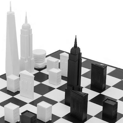 Skyline The New York Chess Set Is Perfect As A Gift For Anyone Who Loves Architecture, New Yorkers, Chess Whizzes