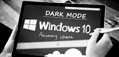 enable night mode or dark mode in windows 10 anniversary update