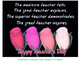 Teachers day Quotes