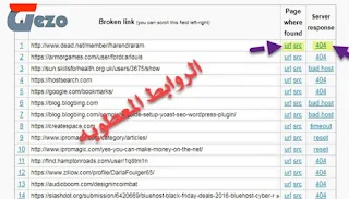 كيفية اصلاح الروابط المعطوبة فى بلوجر