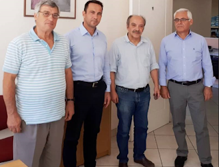 Επίσκεψη στον ΕΛΓΑ του Αντιπεριφερειάρχη Αγροτικής Ανάπτυξης Κωνσταντίνου Μητρόπουλου