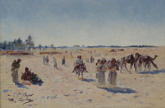 Scène dans le sud oranais - Marie Lucas-Robiquet