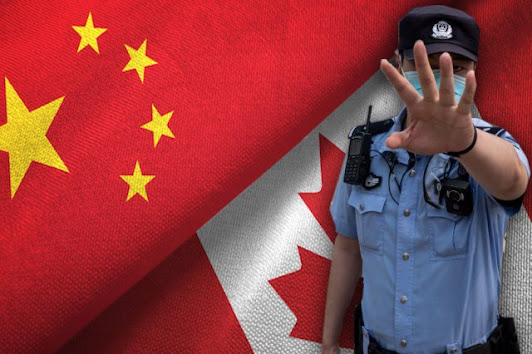 Canada RCMP propaganda Chinese police stations deception bigotry allegations smearing yellow peril Soros