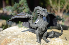 Modeline clay handmade dragon