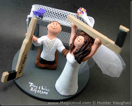 Redneck Wedding Cake Toppers