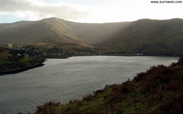 Fiordo de Killary en el norte de Irlanda