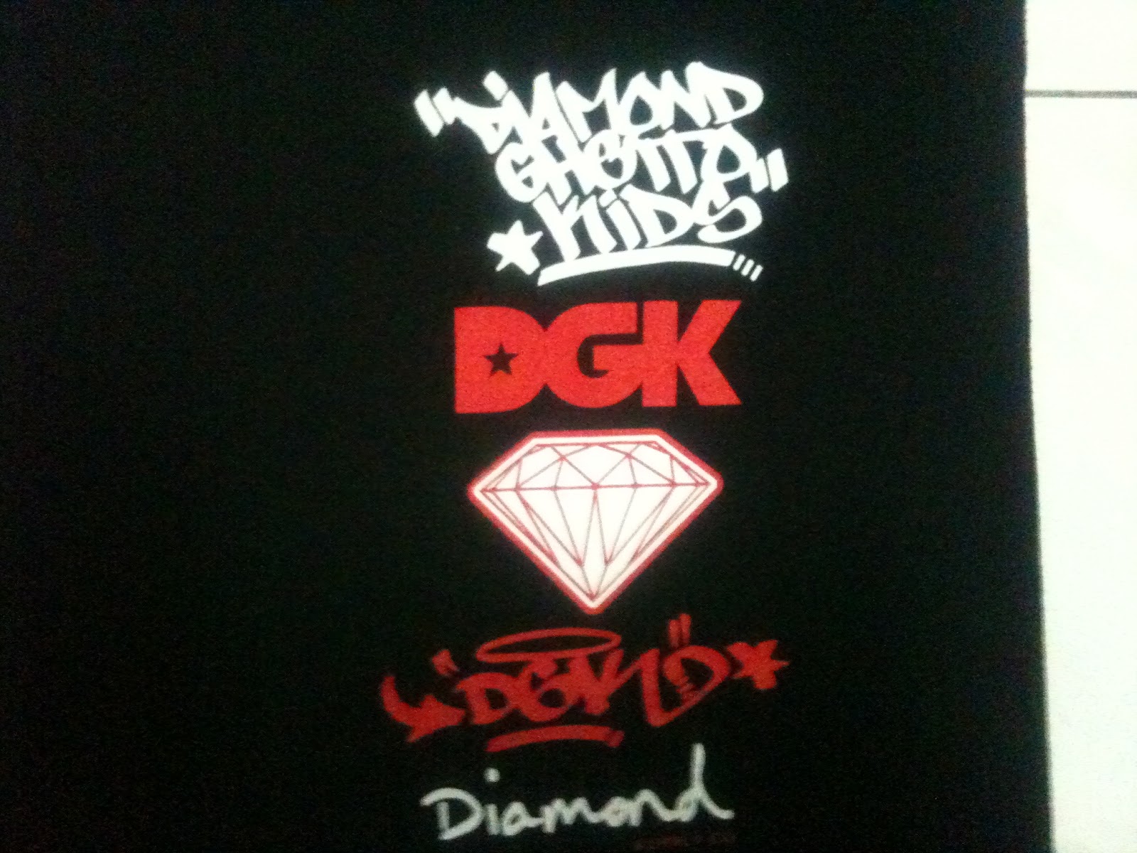 WL-1611) I Love Haters By DGK X Diamond Supply Co. T-Shirt