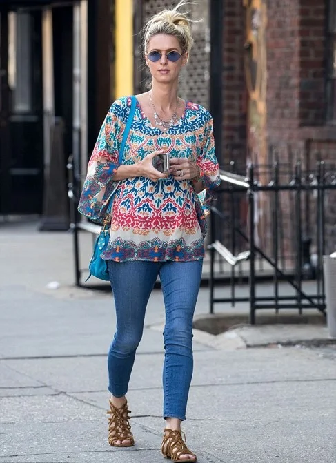 Nicky Hilton Bijou Multi Top