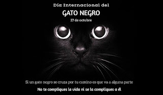 27 de octubre Día del Gato Negro