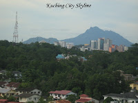 Skyline of Kuching Suburb