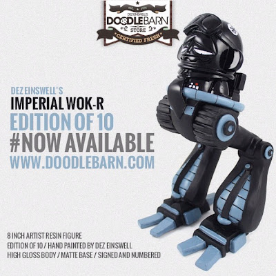 Imperial Wok-R Star Wars Inspired Resin Figure by Dez Einswell