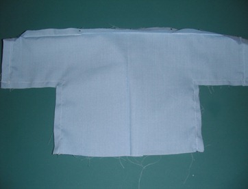 doll scrub shirt step 14