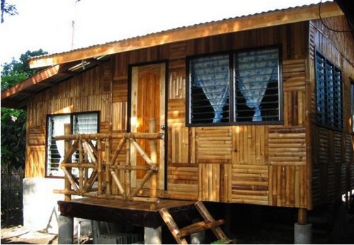 Contoh Desain  Rumah  Dengan Menggunakan Bambu  rumahku