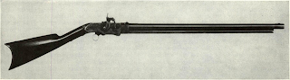 Tube repeater of Lewis Jennings was improvement over Hunt designs and in turn was modified by Horace Smith. Short ring lever for cocking was carried over into pistols and carbines designed by Smith made by Winchester.