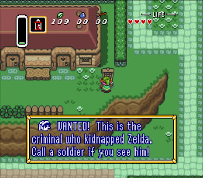 Link is made the scapegoat for the evil wizard's crimes.