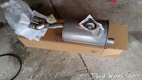 clamp exhaust, muffler, rusted, clamp