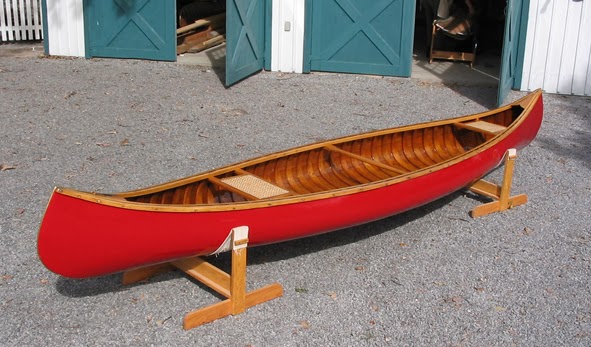 Wooden Canoes and More: Chestnut Canoe Co. the Peach model
