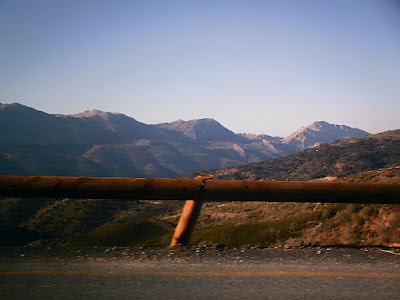 Carretera Paisajística Ronda-Gaucín con vistas al Valle del Guadiaro