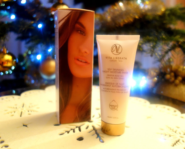 [RECENZJA] Vita Liberata Self Tanning Night Moisture Mask HyH2O Samoopalająca maska nawilżająca na noc