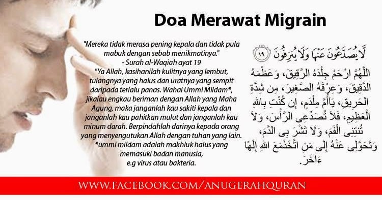 ANUGERAH: DOA MERAWAT MIGRAIN