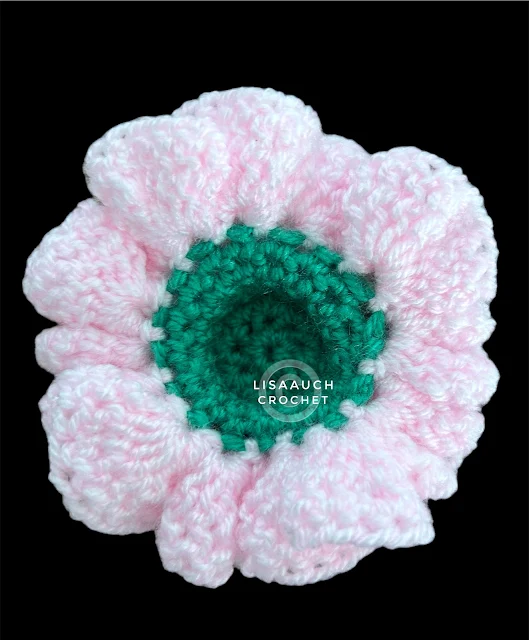 Crochet carnation flower step by step Crochet carnation flower video tutorial Crochet carnation flower instructions