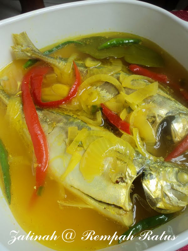 Rempah Ratus Selar Kuning Masak Singgang