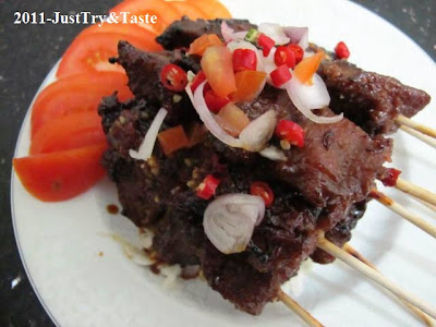 Sate Kambing Bumbu Ketumbar  Just Try & Taste