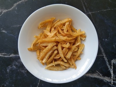 French Fries Finger Chips Recipe In Hindi