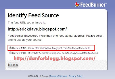 Cara Mendaftarkan Blog ke RSS FeedBurner