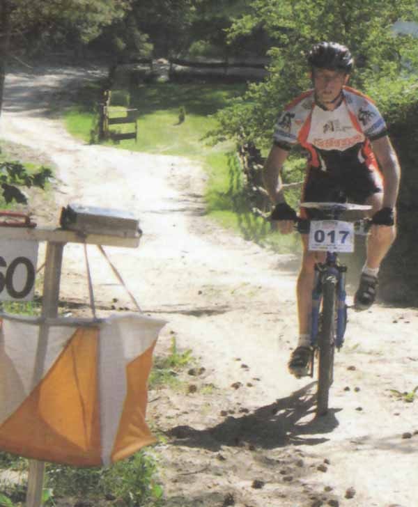 Un atleta di MTBO