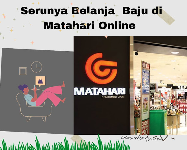 Serunya Belanja  Baju di Matahari Online