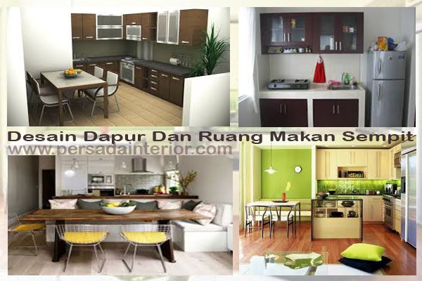 Desain Dapur Dan Ruang Makan Sempit