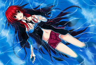    Rias Gremory High School DxD Sexy Girl Red Hair Anime HD Wallpaper Desktop PC Background 1778
