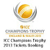 ICC Champions Trophy Tickets: Book Tickets for ICC Champions Trophy 2013 Online