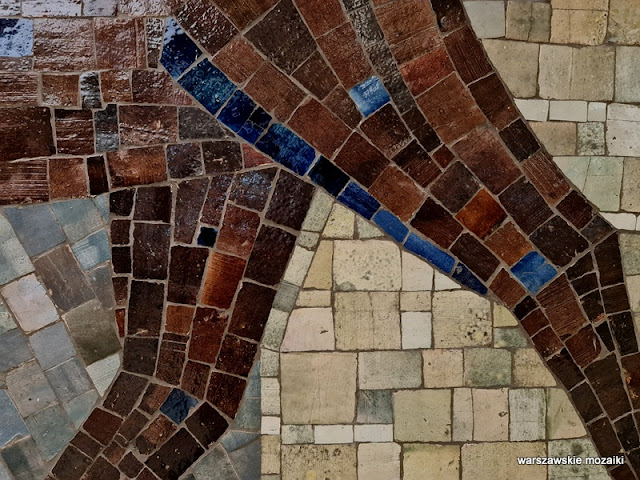 Warszawa Warsaw hotel mozaika mosaic warszawskie mozaiki lata 60 Krystyna Kozłowska prl vibe Raffles Europejski dekoracja ceramika