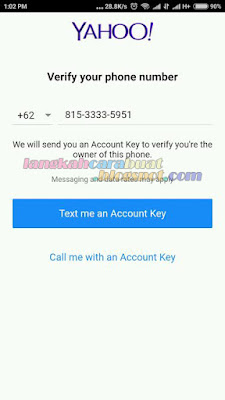 Cara Buat Email Yahoo Indonesia Baru Lewat HP Android
