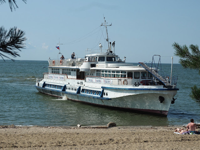 Новосибирское водохранилище (Обское море) - теплоход