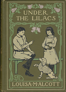 Amy M. Sacker book cover for Under the Lilacs, Alcott