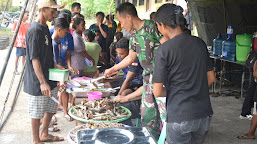 Kapuspen TNI: TNI Dirikan Tenda Kesehatan dan Dapur Umum Bantu Korban Erupsi Gunung Lewotobi NTT