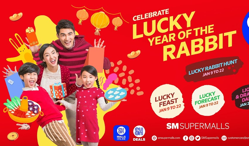 Hop your way to luck this 2023 at SM Supermalls!