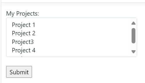 Listbox Bind in Asp.net Core mvc