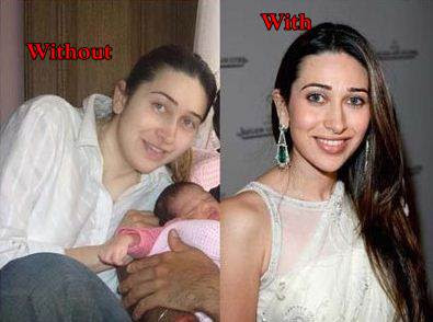 Karisma Kapoor Foto tanpa Makeup