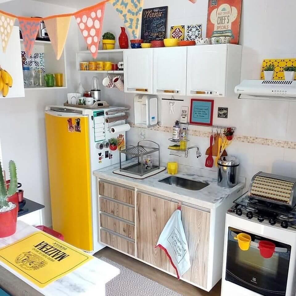 Sempit Desain Dapur Sederhana Unik